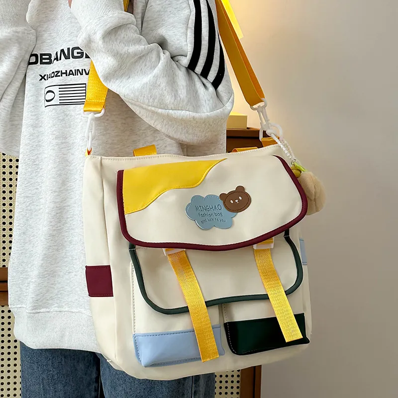 GOBLIN SHARKS 1759 Nylon Handbag Unisex Multicolor-4