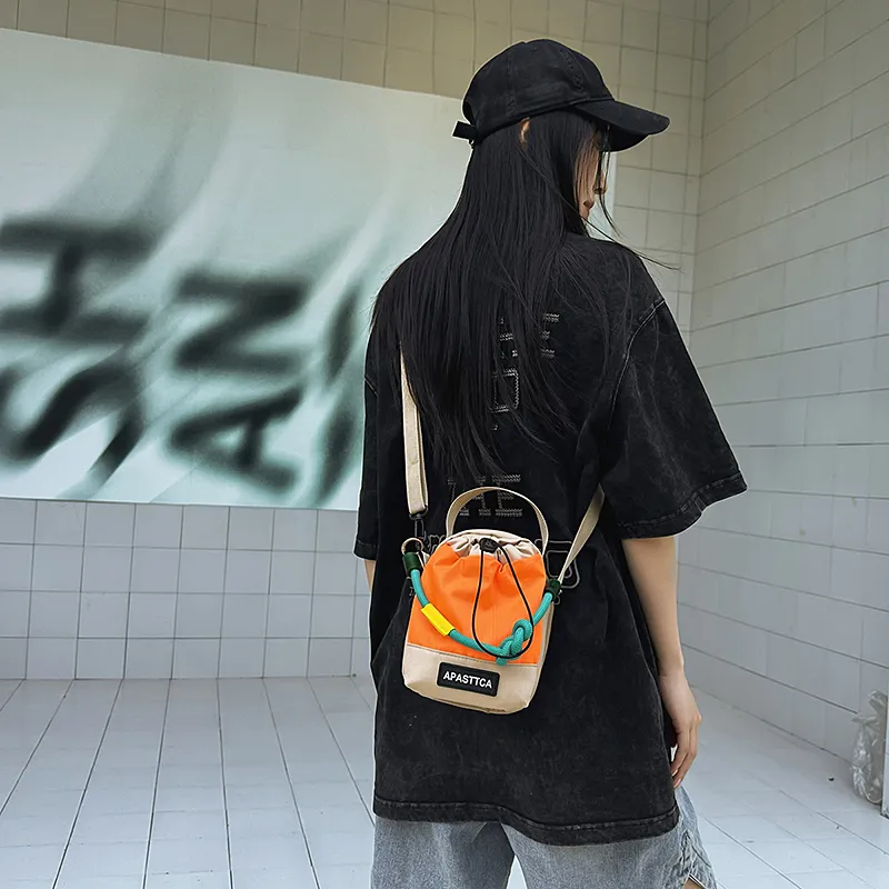 GOBLIN SHARKS 1759 Nylon Shoulder Bag Regular Unisex Multicolor-9