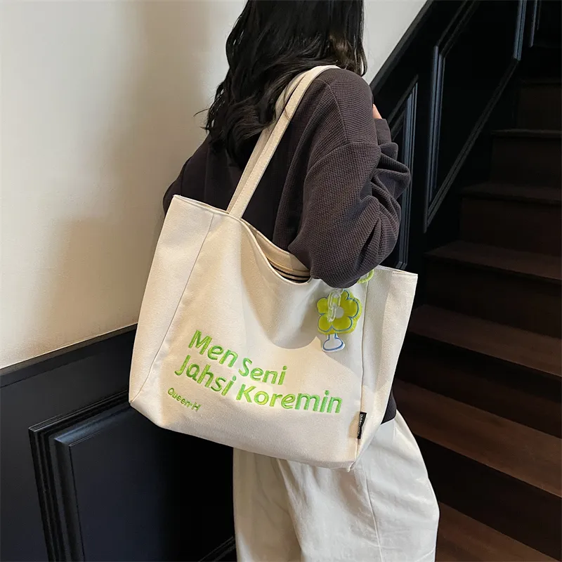 GOBLIN SHARKS 1759 Canvas Bag, Tote Bag, Shoulder Bag Unisex Multicolor-5