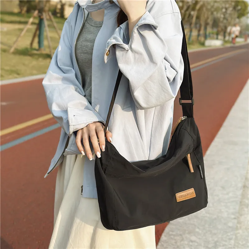GOBLIN SHARKS 1759 Nylon Messenger Bag, Shoulder Bag, Crossbody Bag Regular Unisex Multicolor-22