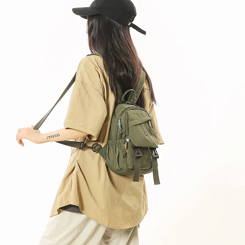 GOBLIN SHARKS 1759 Nylon Backpack Regular Unisex Multicolor-17
