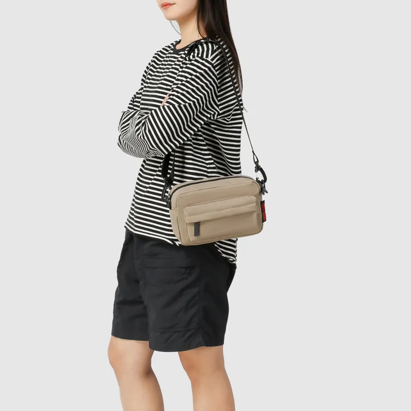 GOBLIN SHARKS 1759 Nylon Backpack Crossbody Bag Regular Unisex Black/Green/Brown/Gray-22