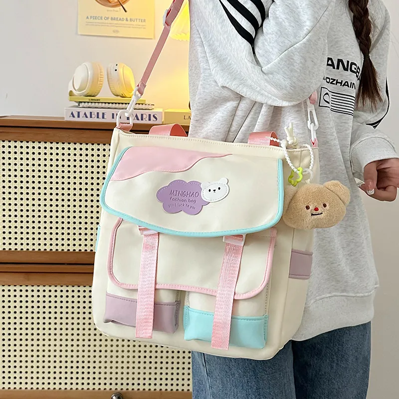 GOBLIN SHARKS 1759 Nylon Handbag Unisex Multicolor-22