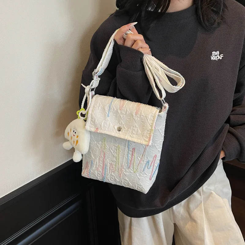 GOBLIN SHARKS 1759 Fabric Shoulder Bag Regular Women's Multicolor-4