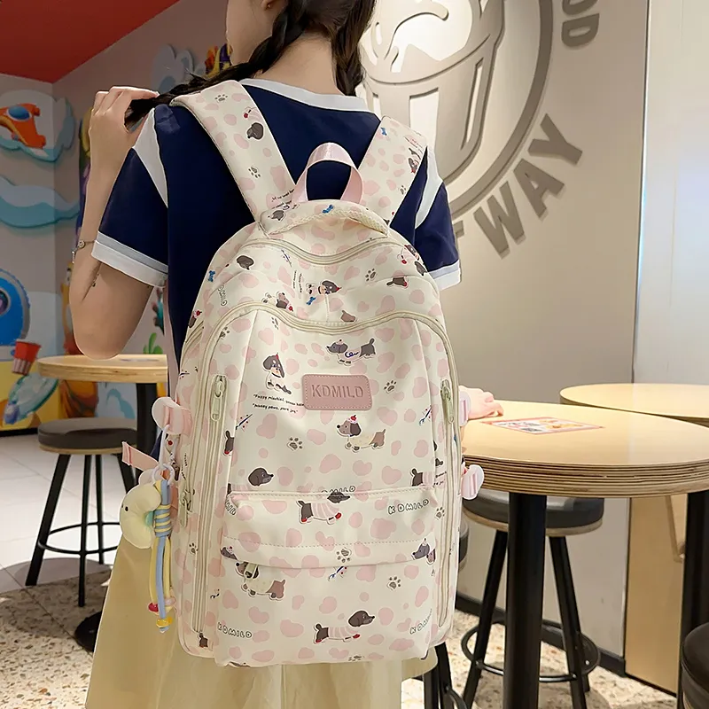 GOBLIN SHARKS 1759 Nylon Backpack Regular Women's Multicolor-8