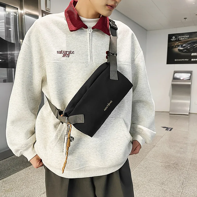 GOBLIN SHARKS 1759 Nylon Shoulder Bag Unisex Multicolor-10