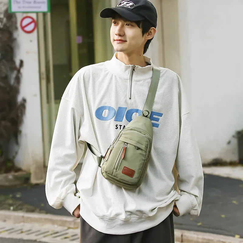 GOBLIN SHARKS 1759 Nylon Sling Bag Regular Unisex Multicolor-13
