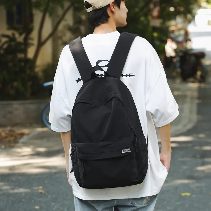 GOBLIN SHARKS 1759 Nylon Backpack Regular Unisex Black/White/Blue/Gray/Khaki/Green-30