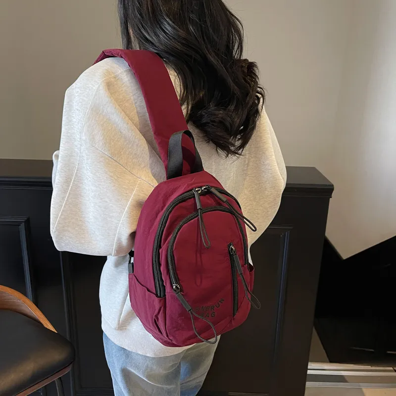 GOBLIN SHARKS 1759 Fabric Backpack Sling Bag Regular Unisex Multicolor-25