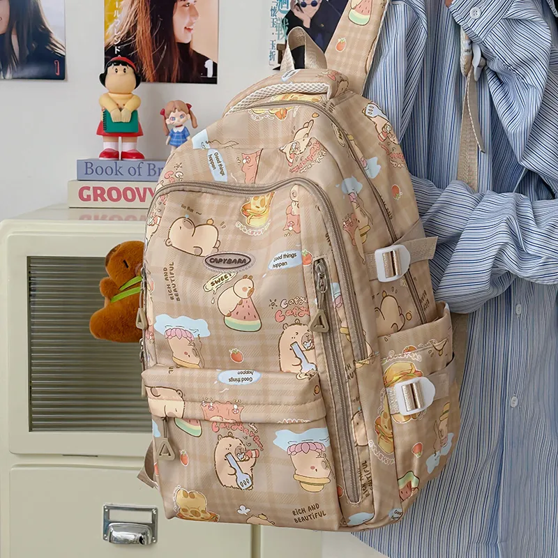 GOBLIN SHARKS 1759 Nylon Backpack Regular Unisex Multicolor-18