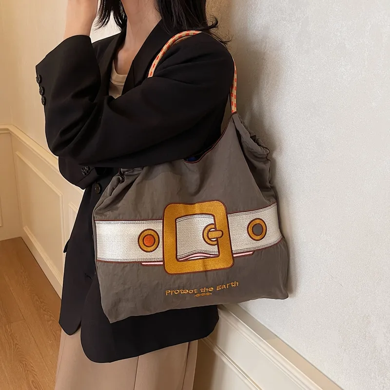 GOBLIN SHARKS 1759 Fabric Shoulder Bag Women's Multicolor-13