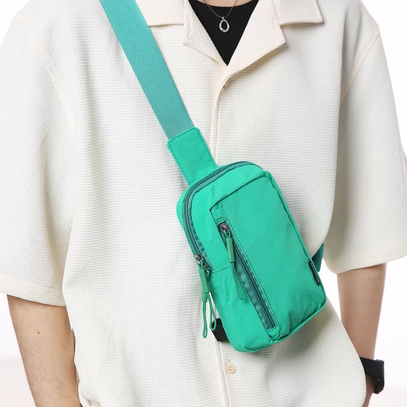 GOBLIN SHARKS 1759 Nylon Sling Bag Unisex Multicolor-17