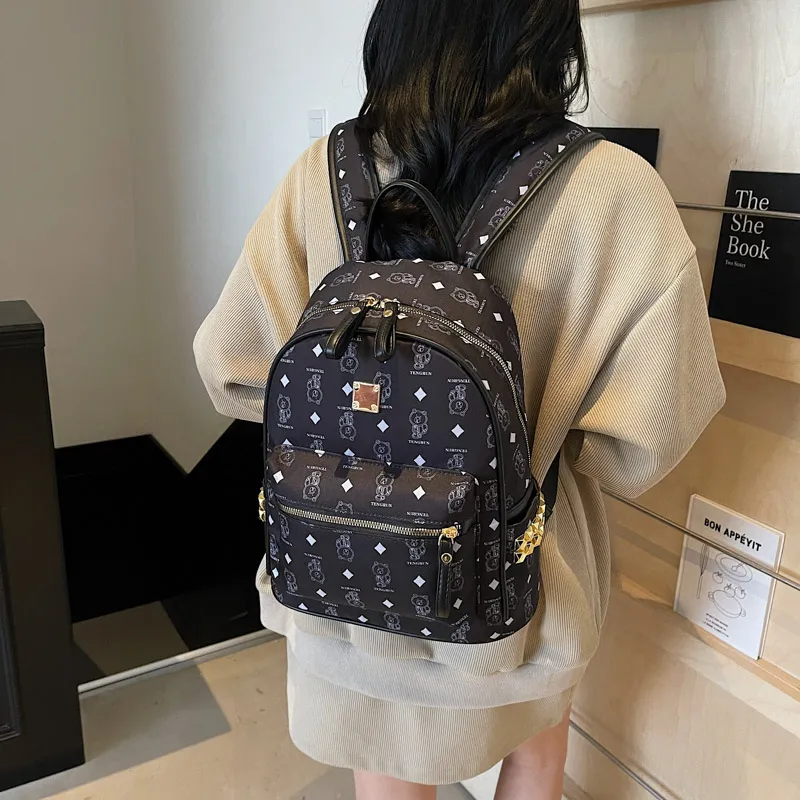 GOBLIN SHARKS 1759 PU Backpack Regular Women's Multicolor-6