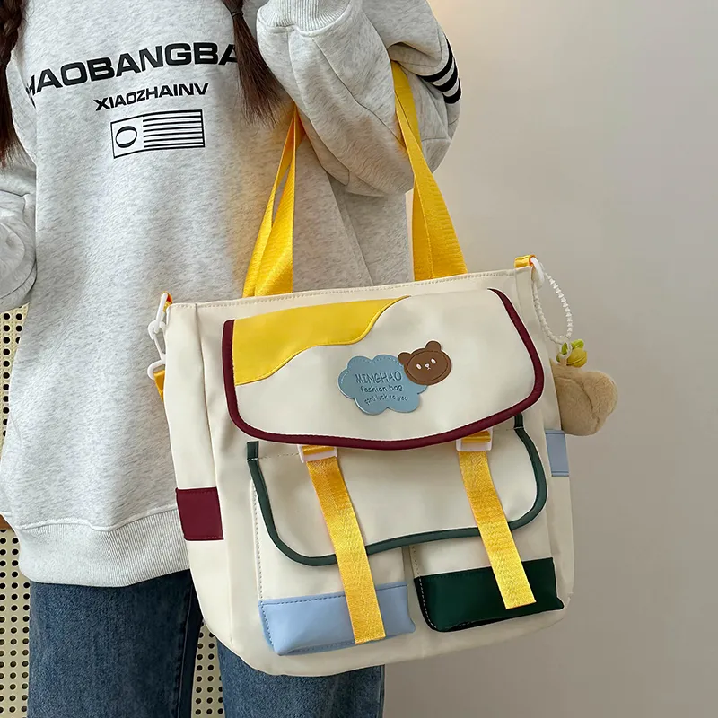 GOBLIN SHARKS 1759 Nylon Handbag Unisex Multicolor-2