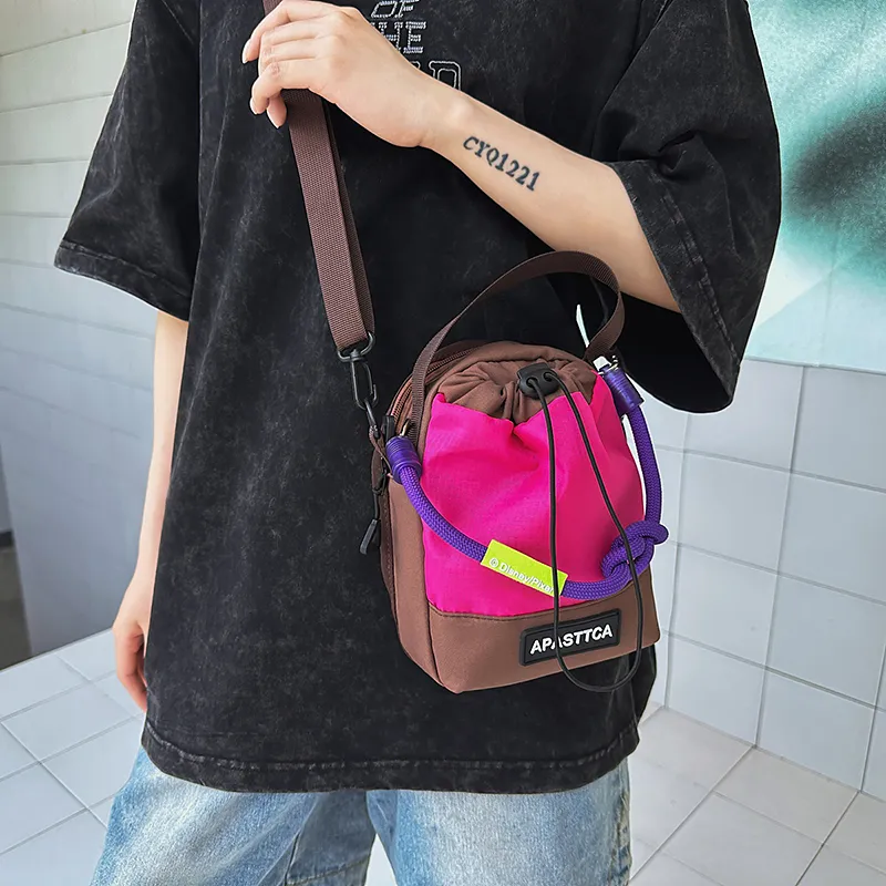 GOBLIN SHARKS 1759 Nylon Shoulder Bag Regular Unisex Multicolor-14