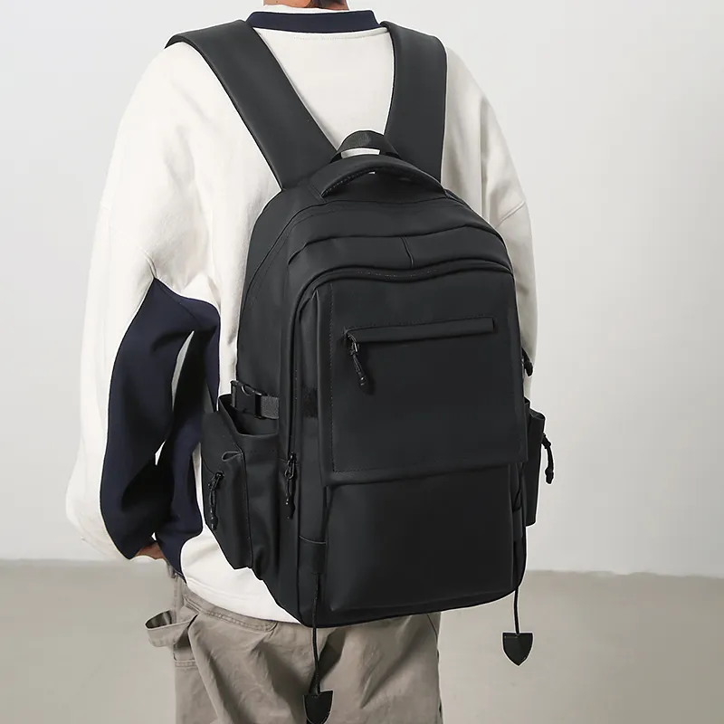 GOBLIN SHARKS 1759 Membrana Dermalis Backpack Regular Unisex Black/Green/Gray-3