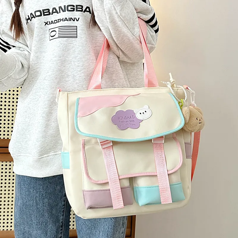 GOBLIN SHARKS 1759 Nylon Handbag Unisex Multicolor-20