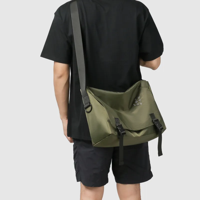 GOBLIN SHARKS 1759 Nylon Crossbody Bag Regular Unisex Multicolor-25