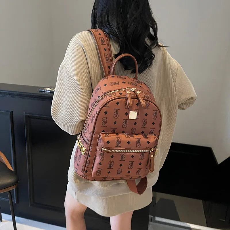 GOBLIN SHARKS 1759 PU Backpack Regular Women's Multicolor-18