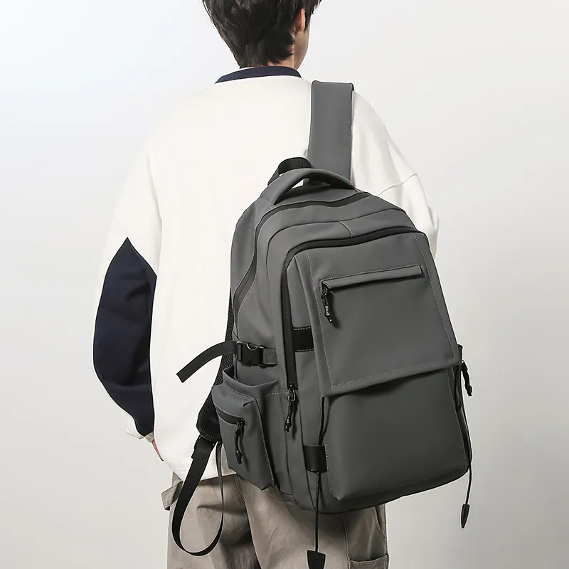 GOBLIN SHARKS 1759 Membrana Dermalis Backpack Regular Unisex Black/Green/Gray-15