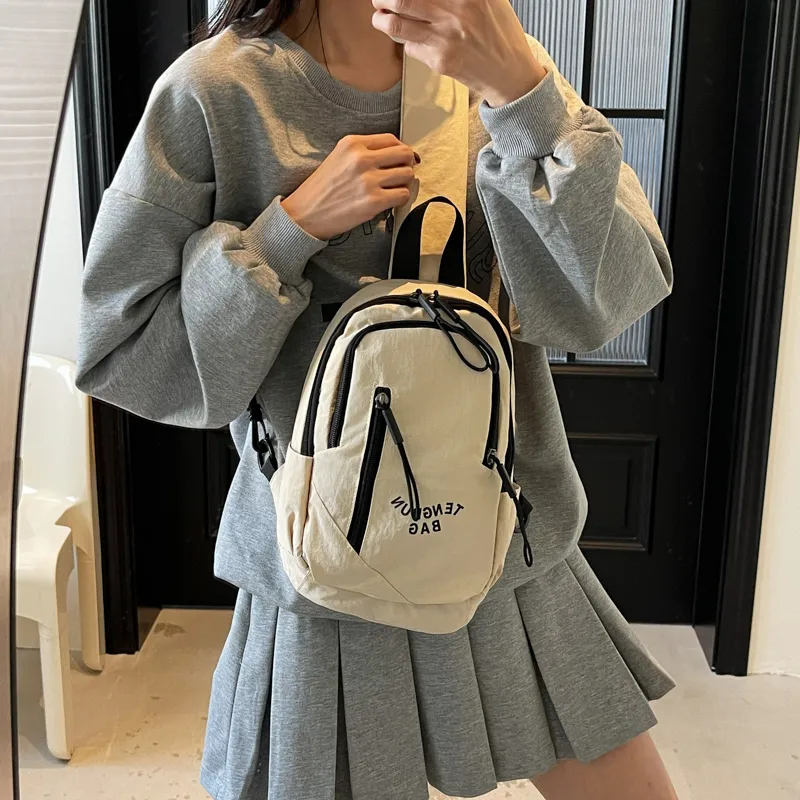 GOBLIN SHARKS 1759 Fabric Backpack Sling Bag Regular Unisex Multicolor-2
