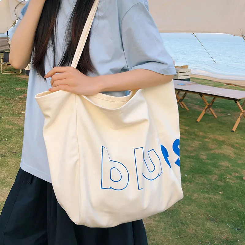 GOBLIN SHARKS 1759 Canvas Bag, Tote Bag, Shopping Bag, Shoulder Bag Regular Unisex Multicolor-2