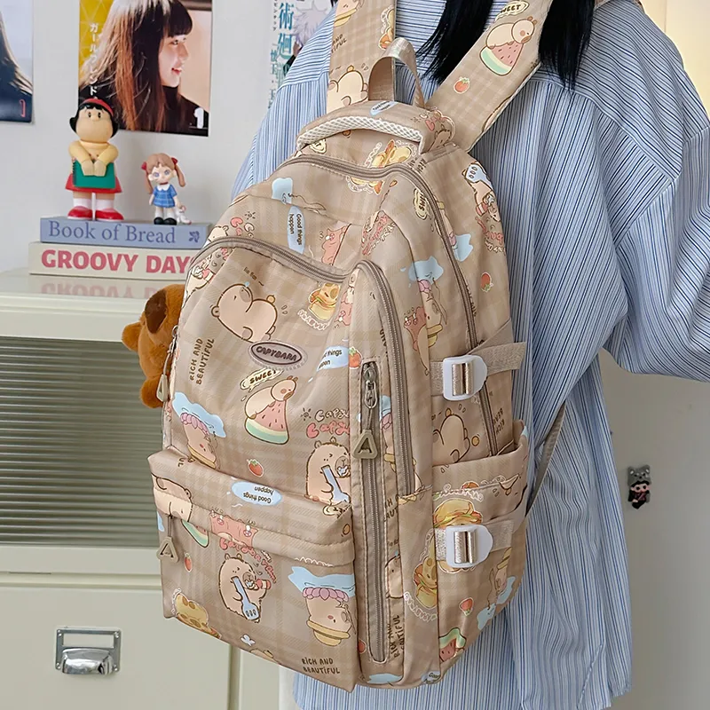 GOBLIN SHARKS 1759 Nylon Backpack Regular Unisex Multicolor-17