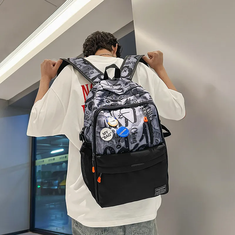 GOBLIN SHARKS 1759 Nylon Backpack Unisex Multicolor-17