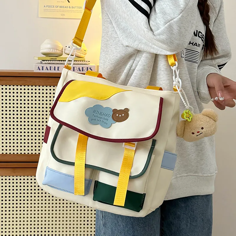 GOBLIN SHARKS 1759 Nylon Handbag Unisex Multicolor-3