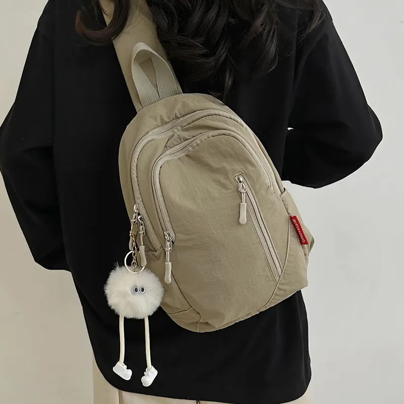 GOBLIN SHARKS 1759 Nylon Crossbody Bag Regular Unisex Multicolor-18
