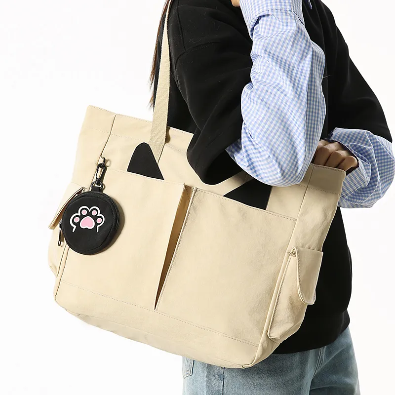 GOBLIN SHARKS 1759 Nylon Shoulder Bag Unisex Multicolor-3
