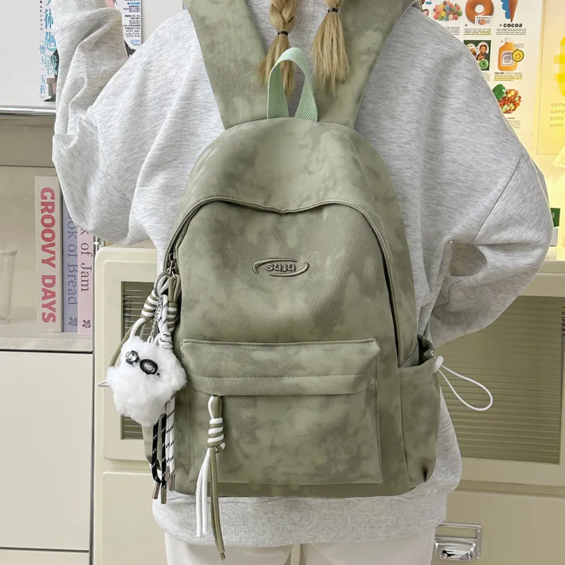 GOBLIN SHARKS 1759 Nylon Backpack Regular Unisex White/Red/Green/Black-16