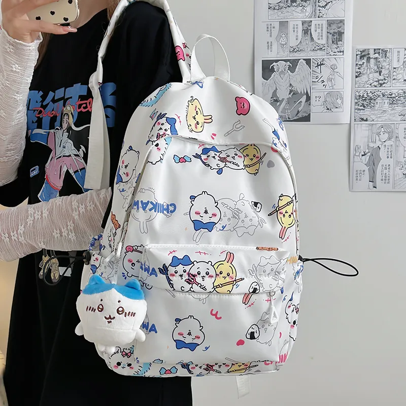 GOBLIN SHARKS 1759 Nylon Backpack Women's Multicolor-5