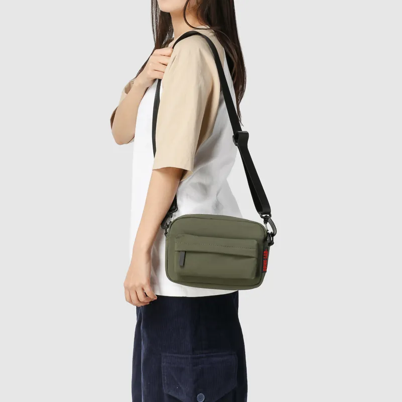 GOBLIN SHARKS 1759 Nylon Backpack Crossbody Bag Regular Unisex Black/Green/Brown/Gray-9
