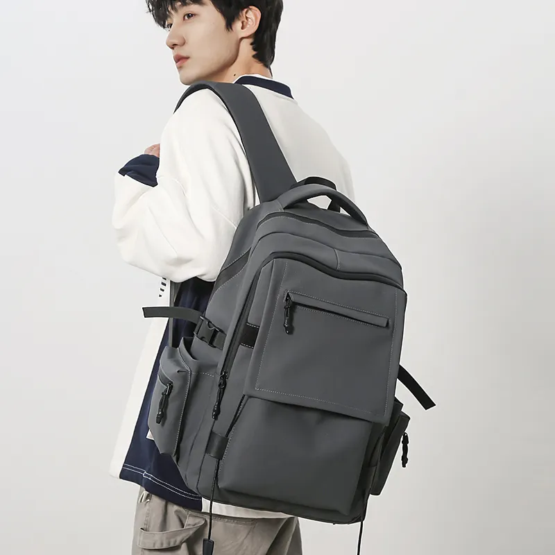GOBLIN SHARKS 1759 Membrana Dermalis Backpack Regular Unisex Black/Green/Gray-16