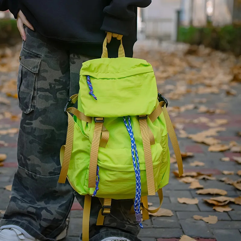 GOBLIN SHARKS 1759 Oxford Backpack Unisex Green/Black-3