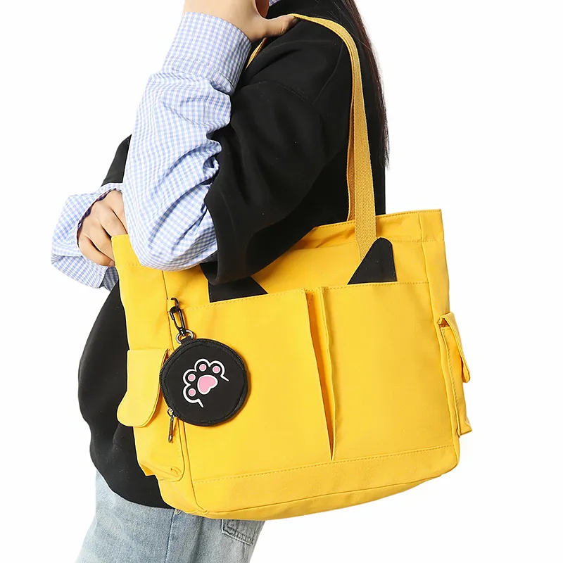 GOBLIN SHARKS 1759 Nylon Shoulder Bag Unisex Multicolor-17
