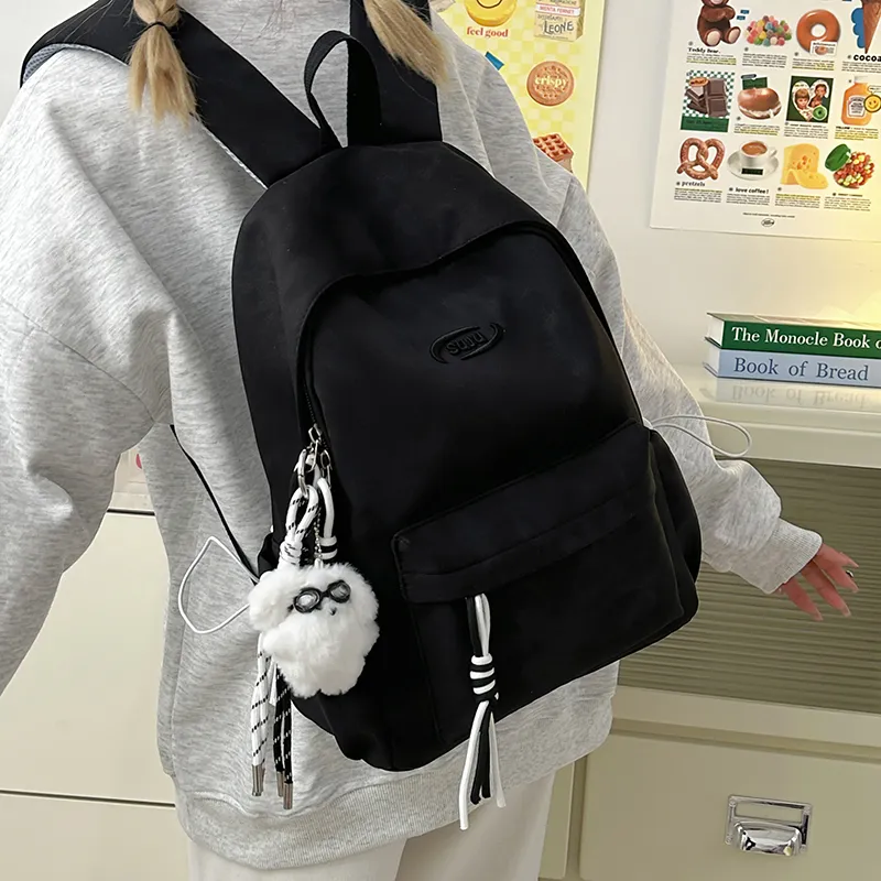 GOBLIN SHARKS 1759 Nylon Backpack Regular Unisex White/Red/Green/Black-22