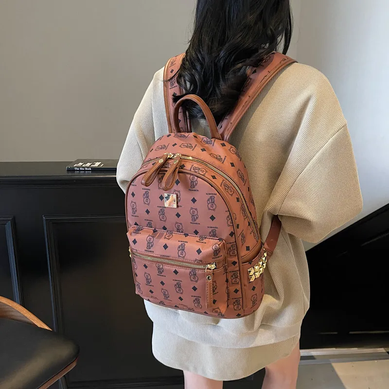 GOBLIN SHARKS 1759 PU Backpack Regular Women's Multicolor-20