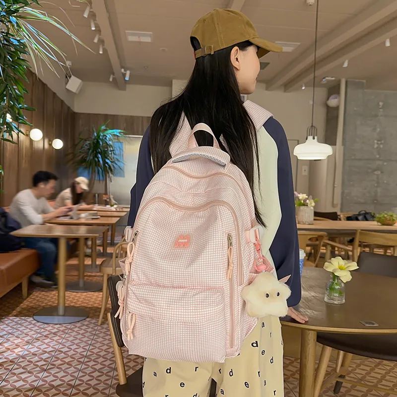 GOBLIN SHARKS 1759 Nylon Backpack Regular Unisex Black/Blue/Purple/Pink-18