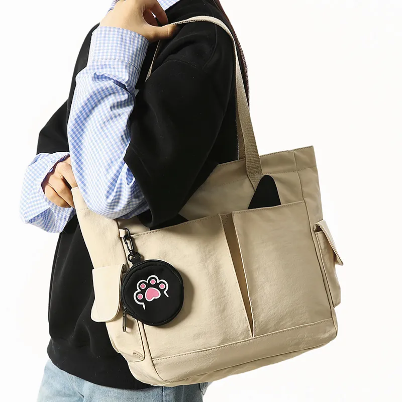 GOBLIN SHARKS 1759 Nylon Shoulder Bag Unisex Multicolor-5