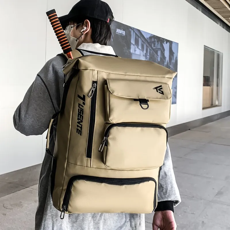 GOBLIN SHARKS 1759 Oxford Backpack Unisex Black/Gray/Khaki-15