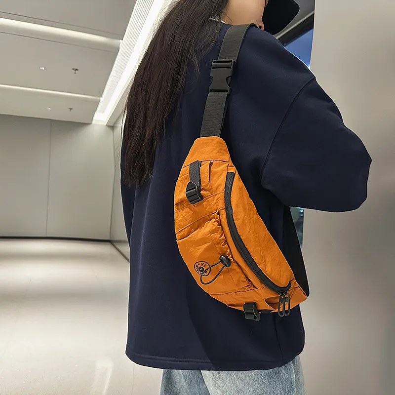 GOBLIN SHARKS 1759 Nylon Sling Bag Unisex Multicolor-13
