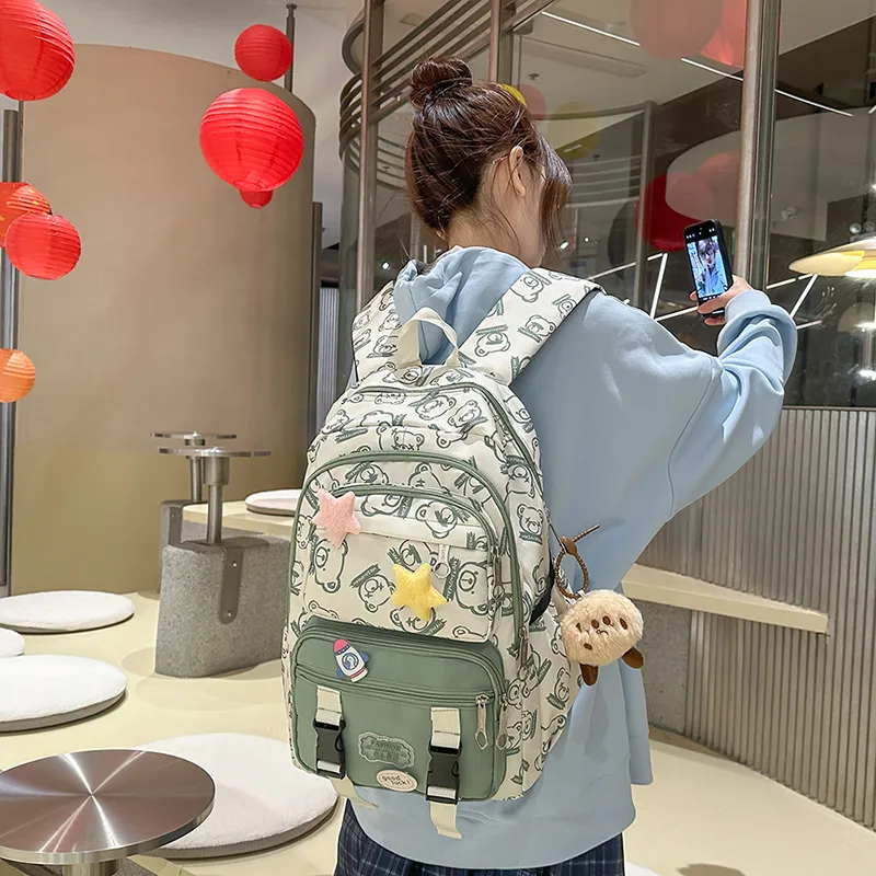 GOBLIN SHARKS 1759 Nylon Backpack Unisex Multicolor-10