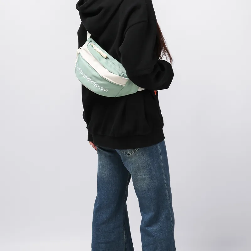GOBLIN SHARKS 1759 Nylon Fabric Sling Bag Unisex Multicolor-7
