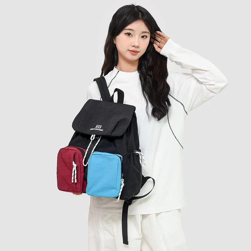 GOBLIN SHARKS 1759 Oxford Backpack Regular Unisex Blue/Khaki/Black-11