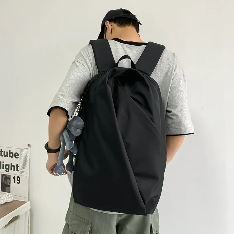 GOBLIN SHARKS 1759 Nylon Backpack Regular Unisex Black-4