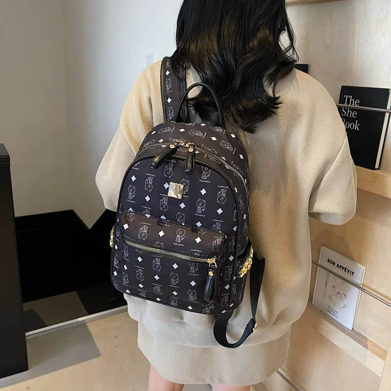 GOBLIN SHARKS 1759 PU Backpack Regular Women's Multicolor-9