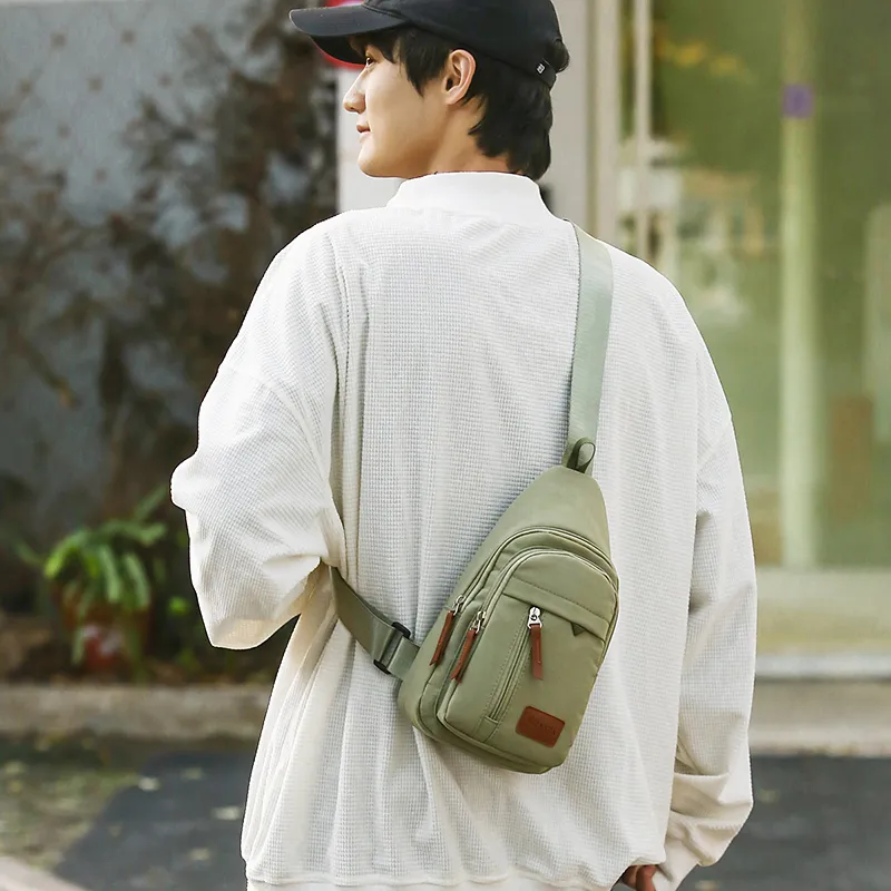 GOBLIN SHARKS 1759 Nylon Sling Bag Regular Unisex Multicolor-12