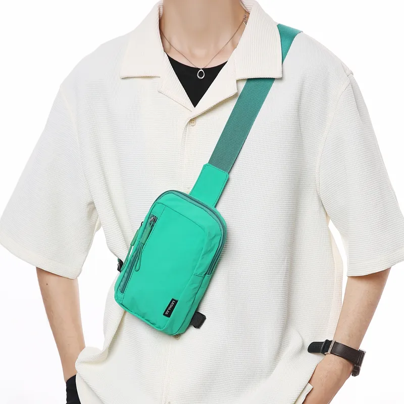 GOBLIN SHARKS 1759 Nylon Sling Bag Unisex Multicolor-21